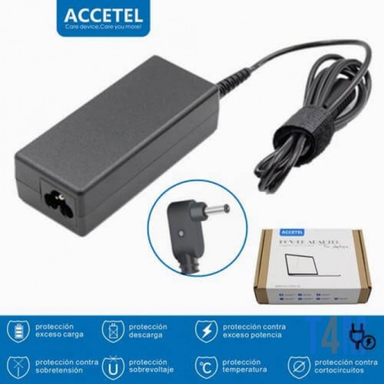 ACCETEL PCA-061 CARGADOR ASUS 19V 3.42A 4.0*1.35MM 65W